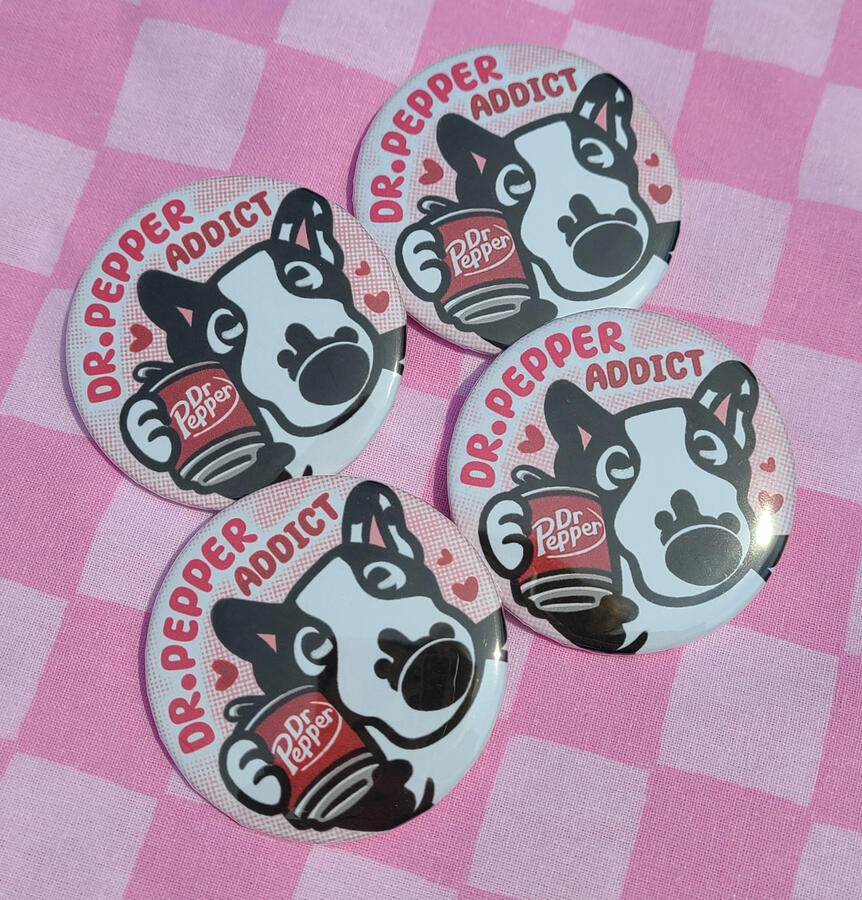 Dr.Pepper Addict Buttons Dr.Pepper Addict Buttons