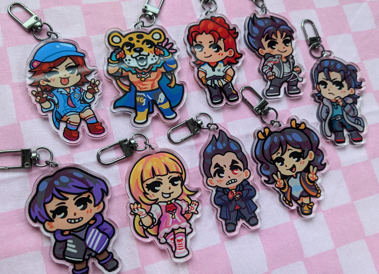 Tekken Charms Tekken Charms