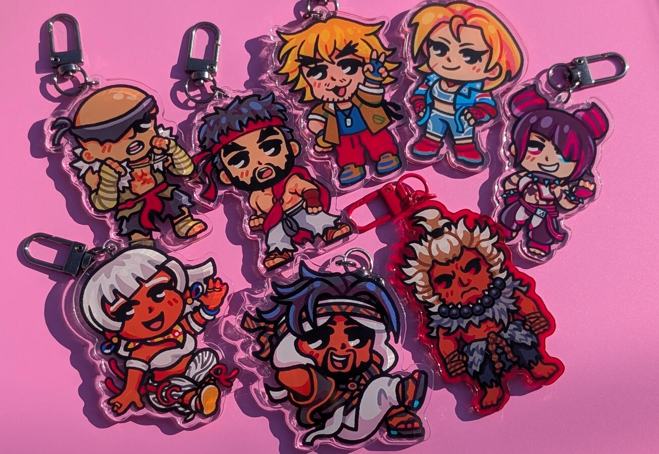 Street Fighter Charms Street Fighter Charms