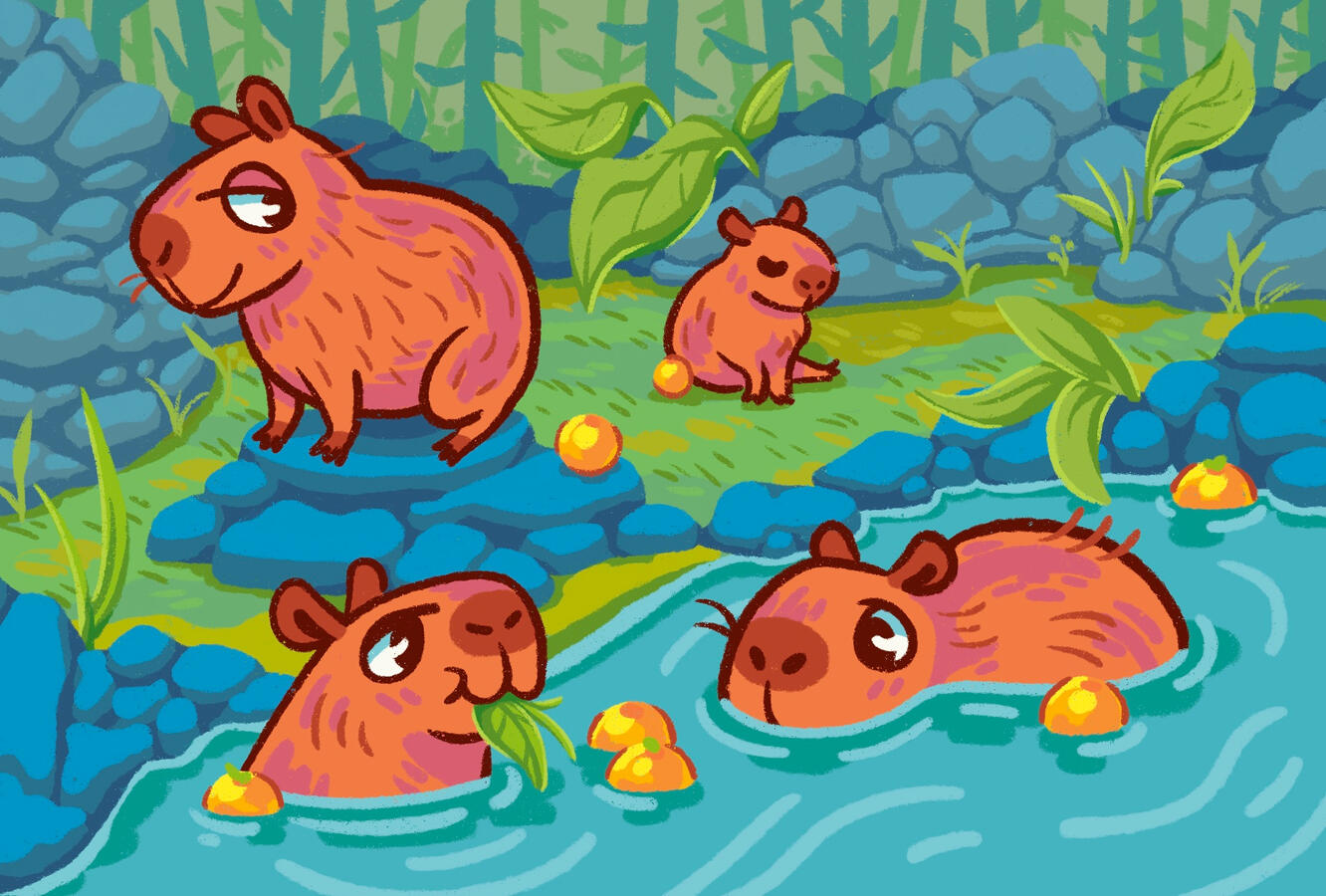 Capybaras