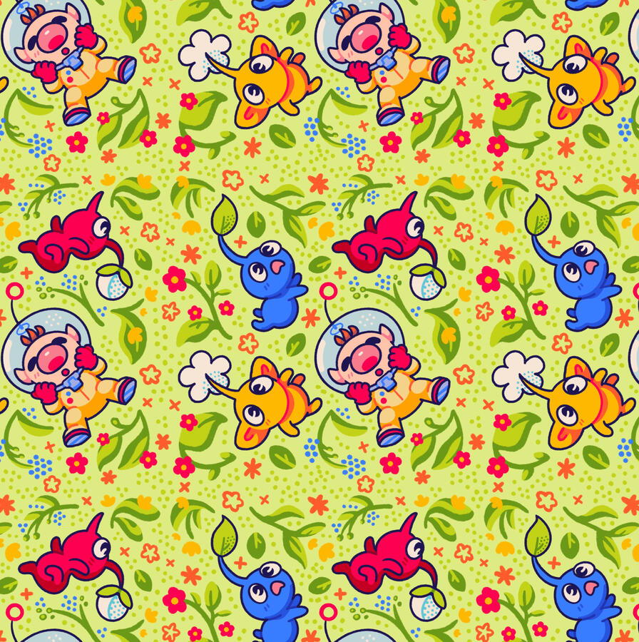 Pikmin Pattern Pikmin Pattern